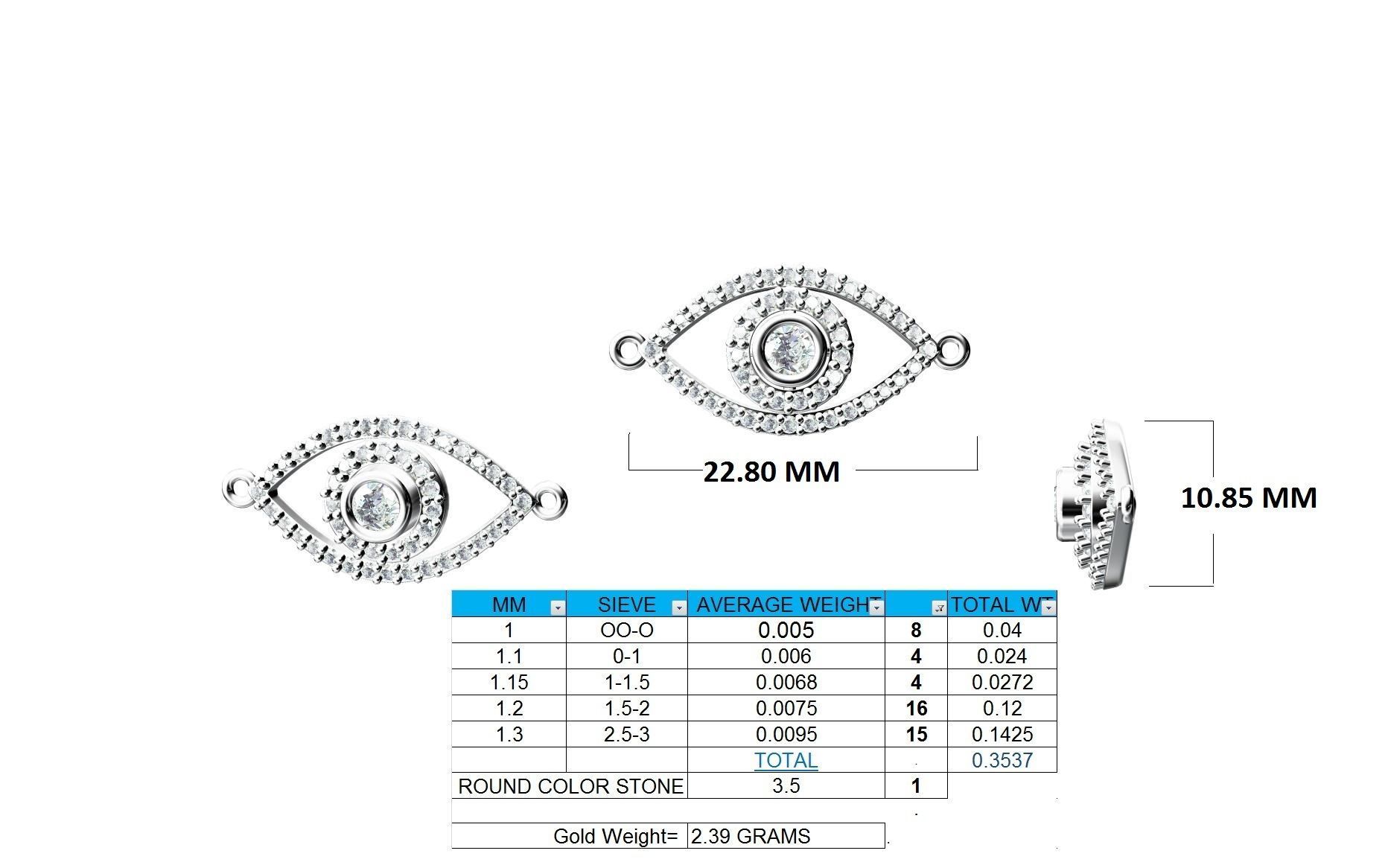 Women bracelet 3dm stl render detail 3D print model_5