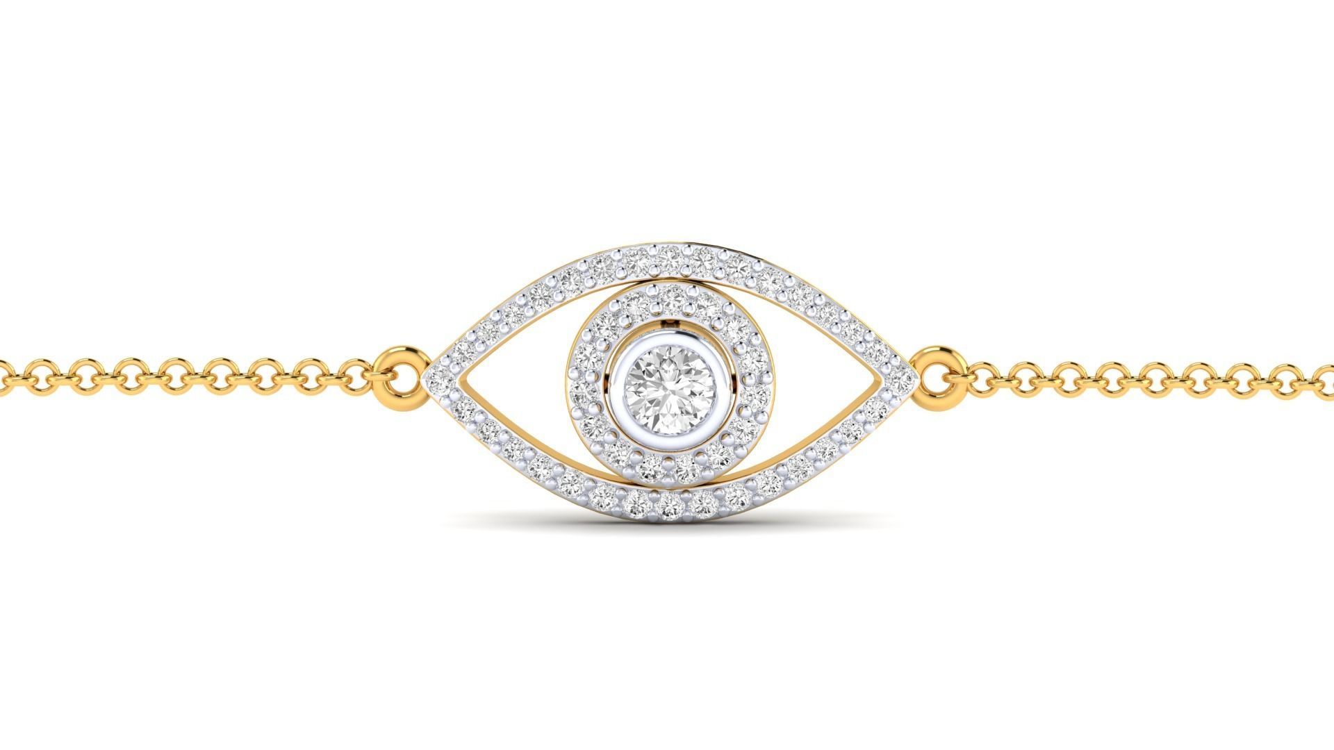 Women bracelet 3dm stl render detail 3D print model_16