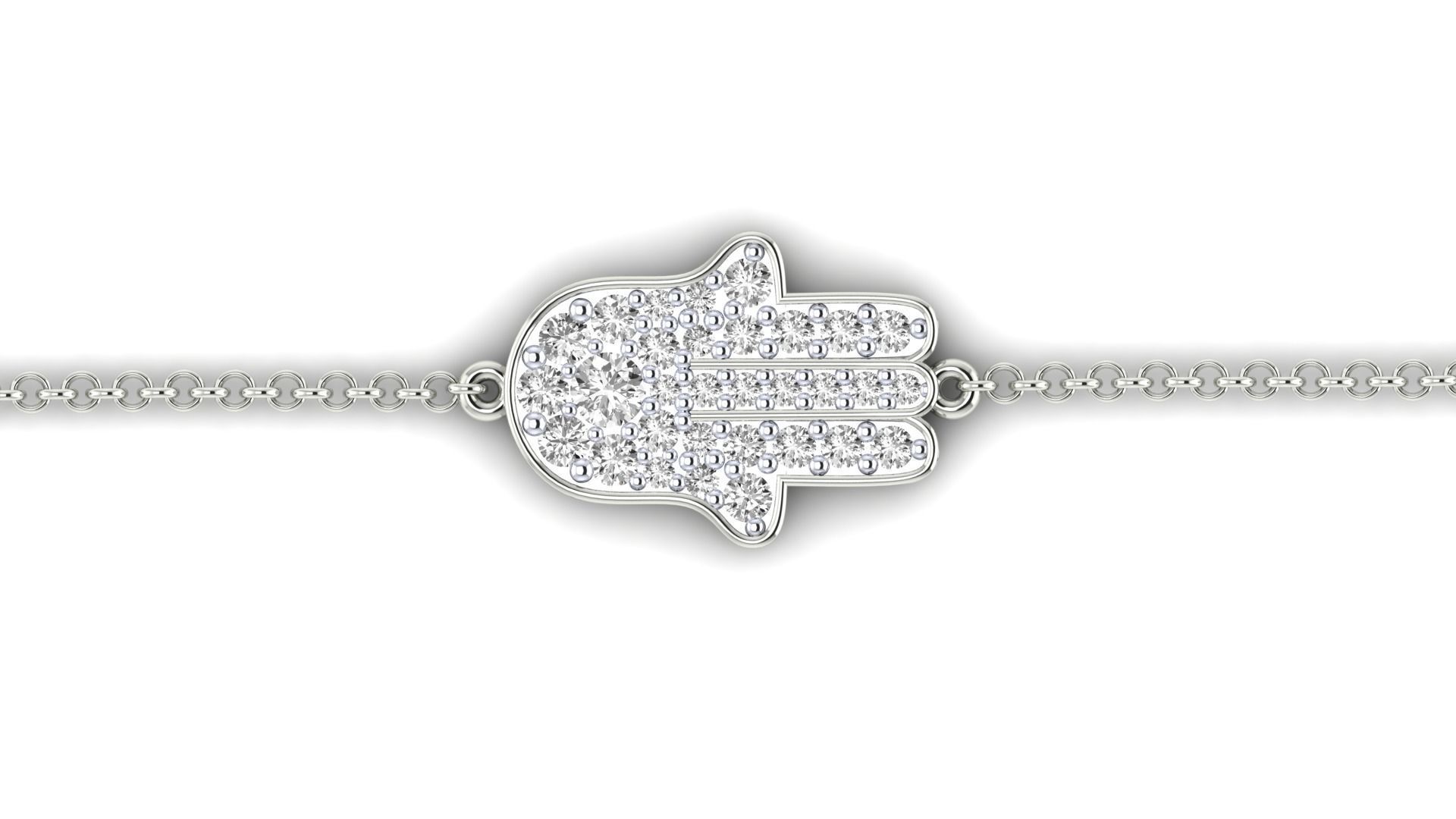 Women bracelet 3dm stl render detail 3D print model_11