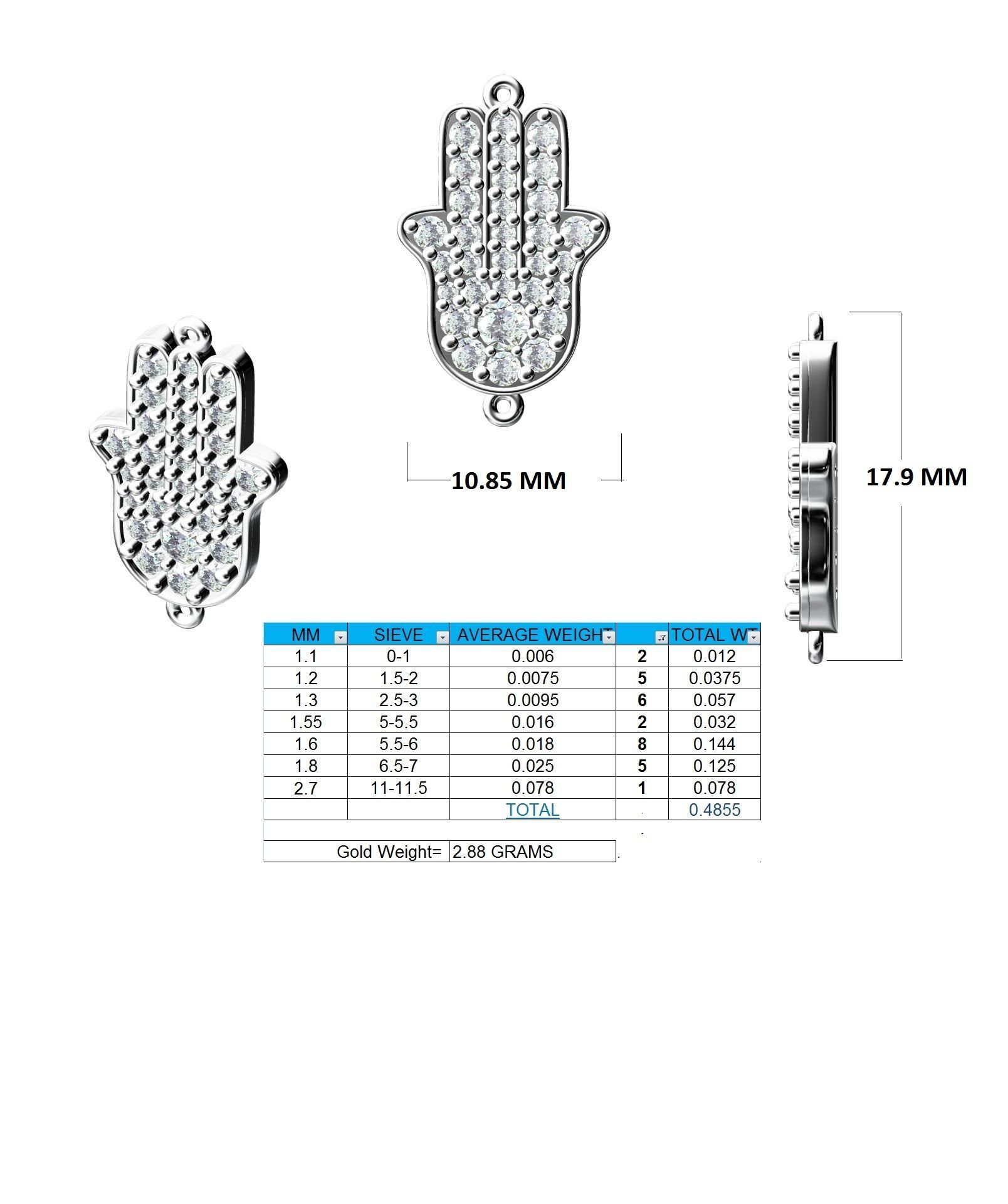 Women bracelet 3dm stl render detail 3D print model_18