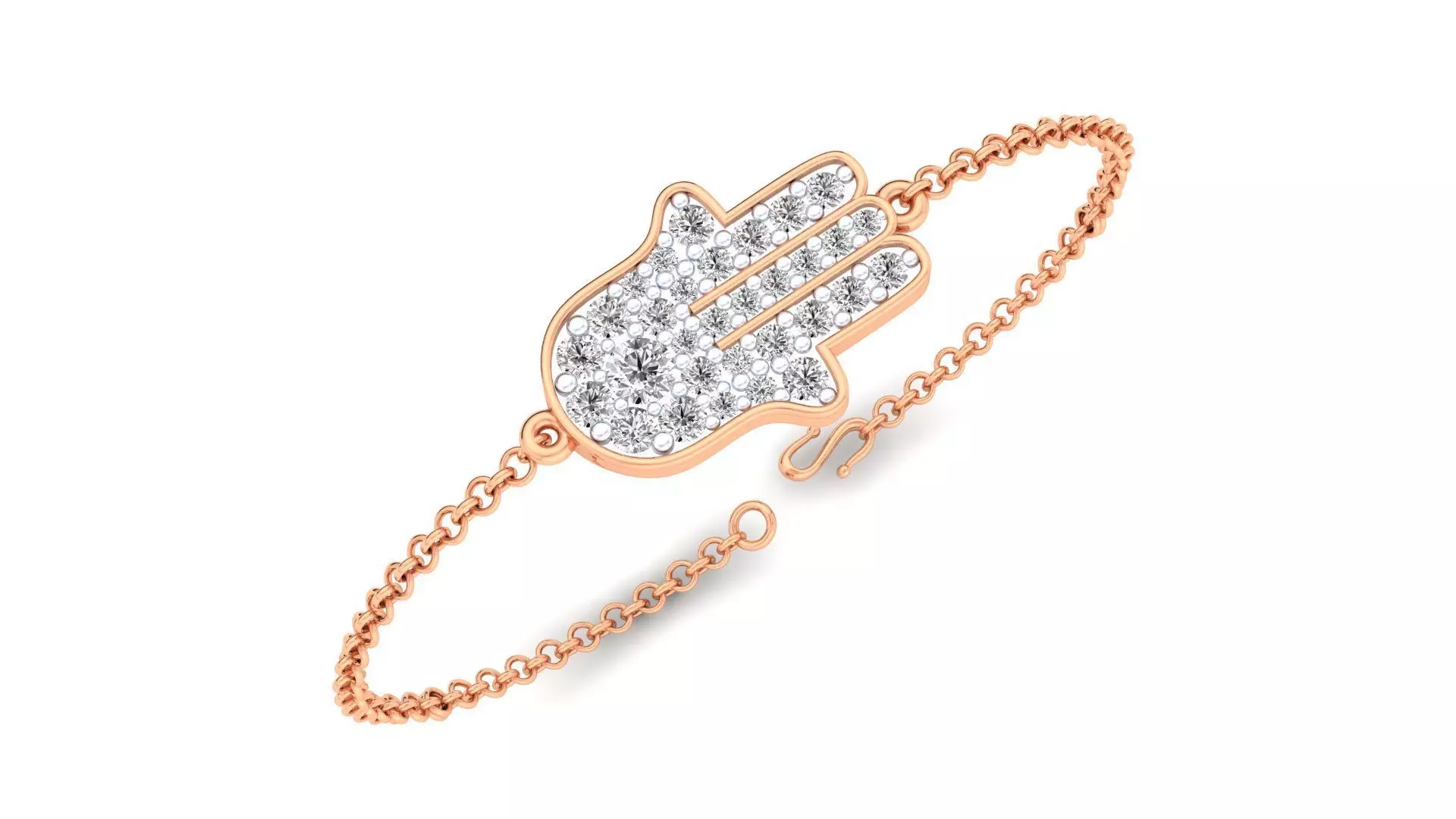 Women bracelet 3dm stl render detail 3D print model_0