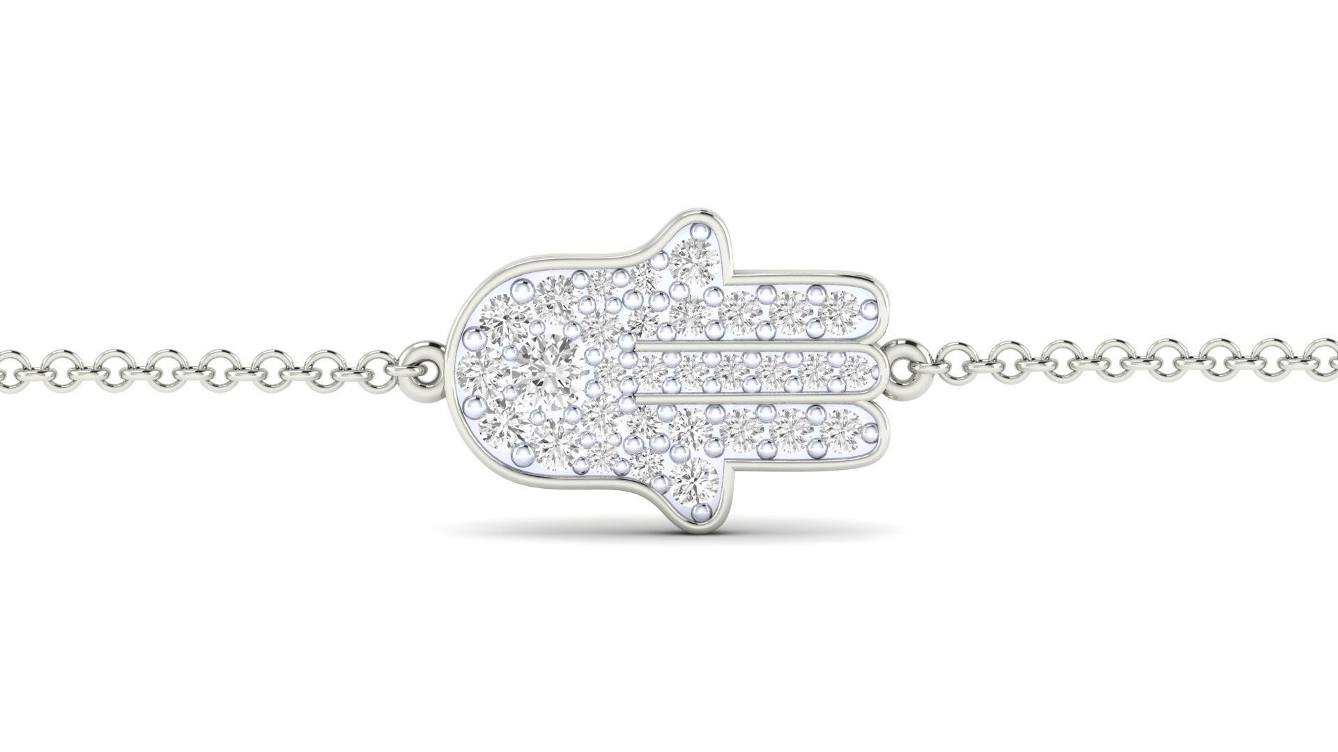 Women bracelet 3dm stl render detail 3D print model_8