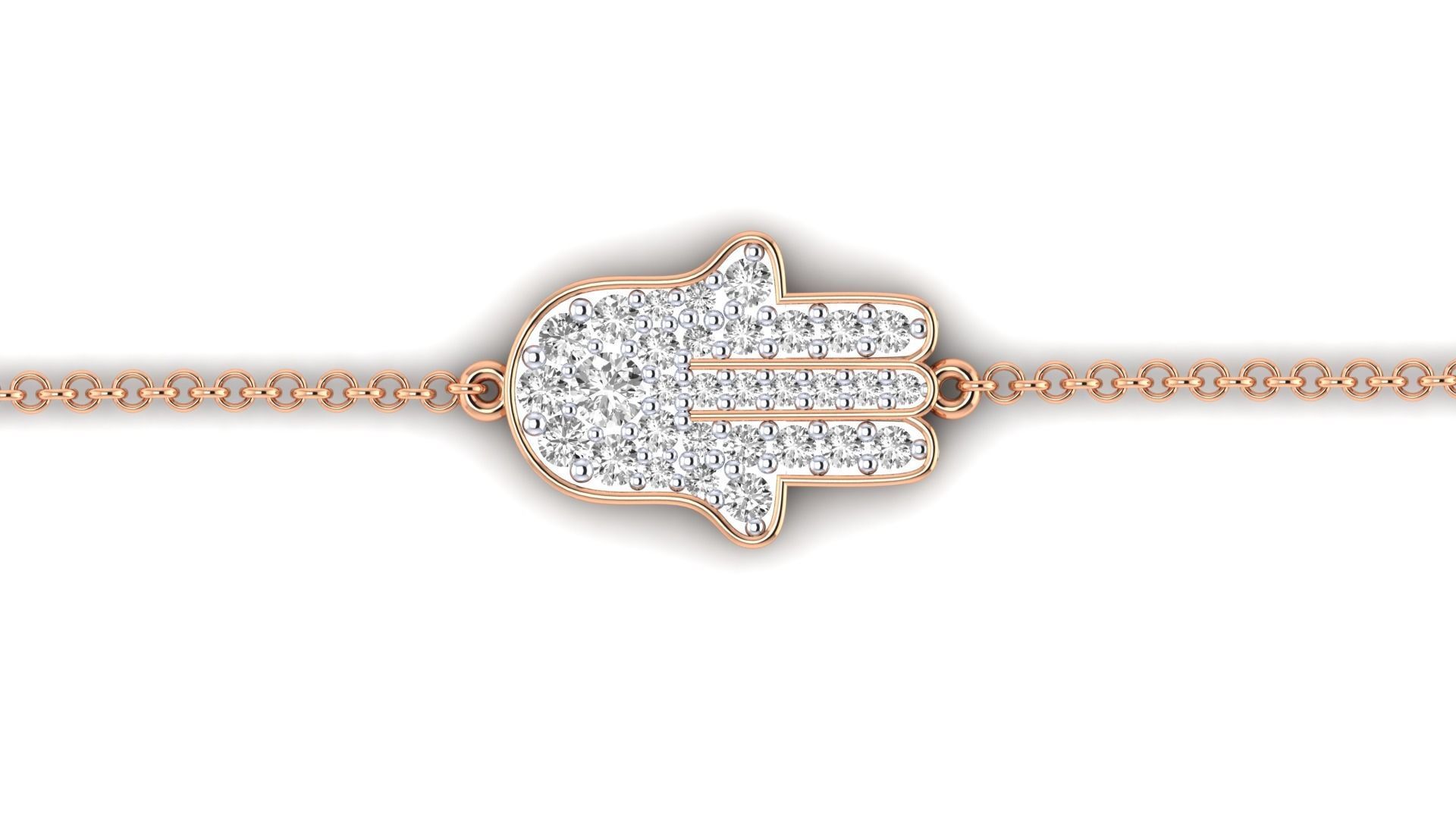 Women bracelet 3dm stl render detail 3D print model_5