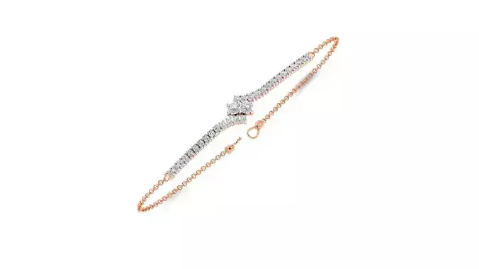 Women bracelet 3dm stl render detail