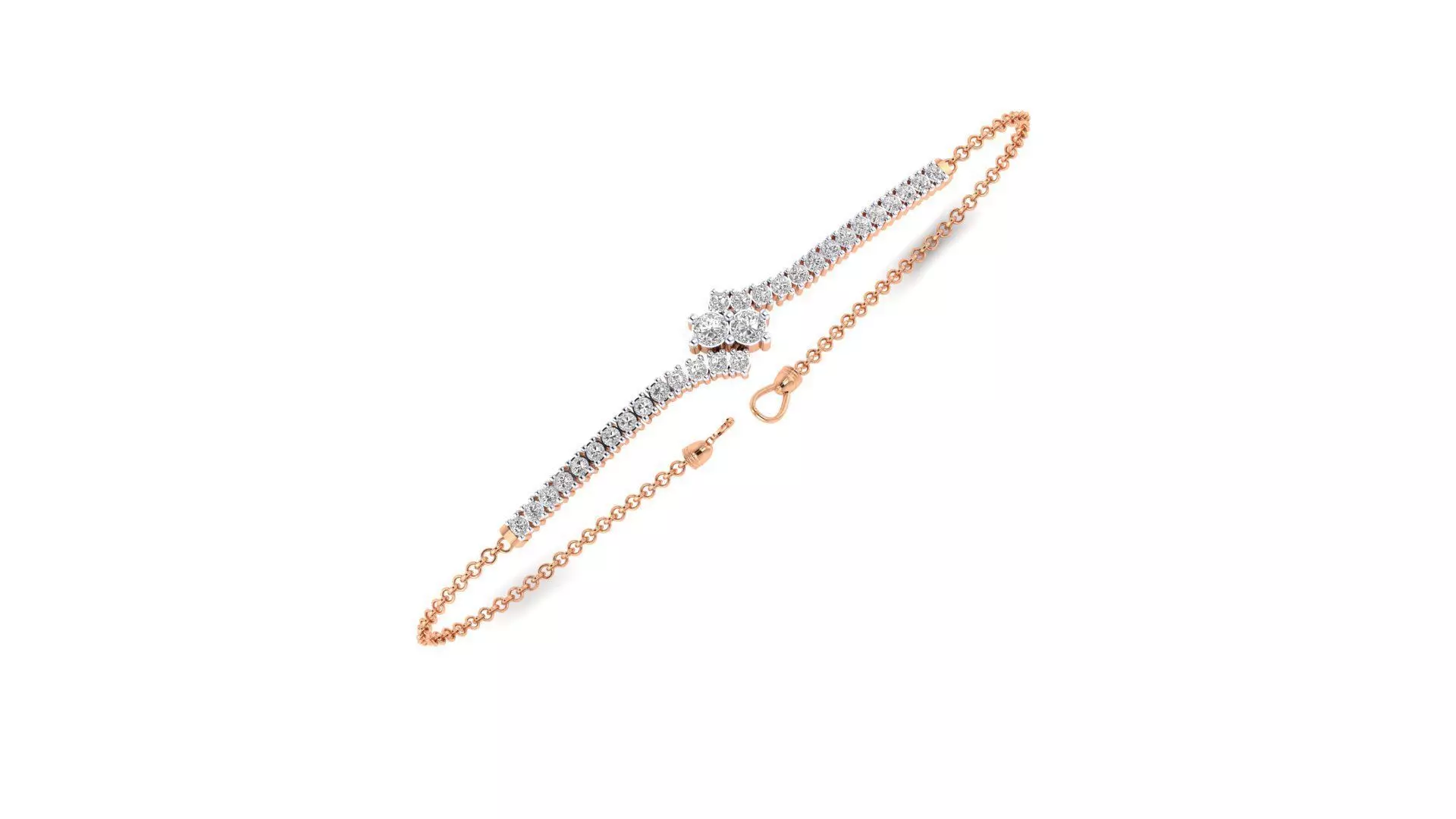 Women bracelet 3dm stl render detail 3D print model_0