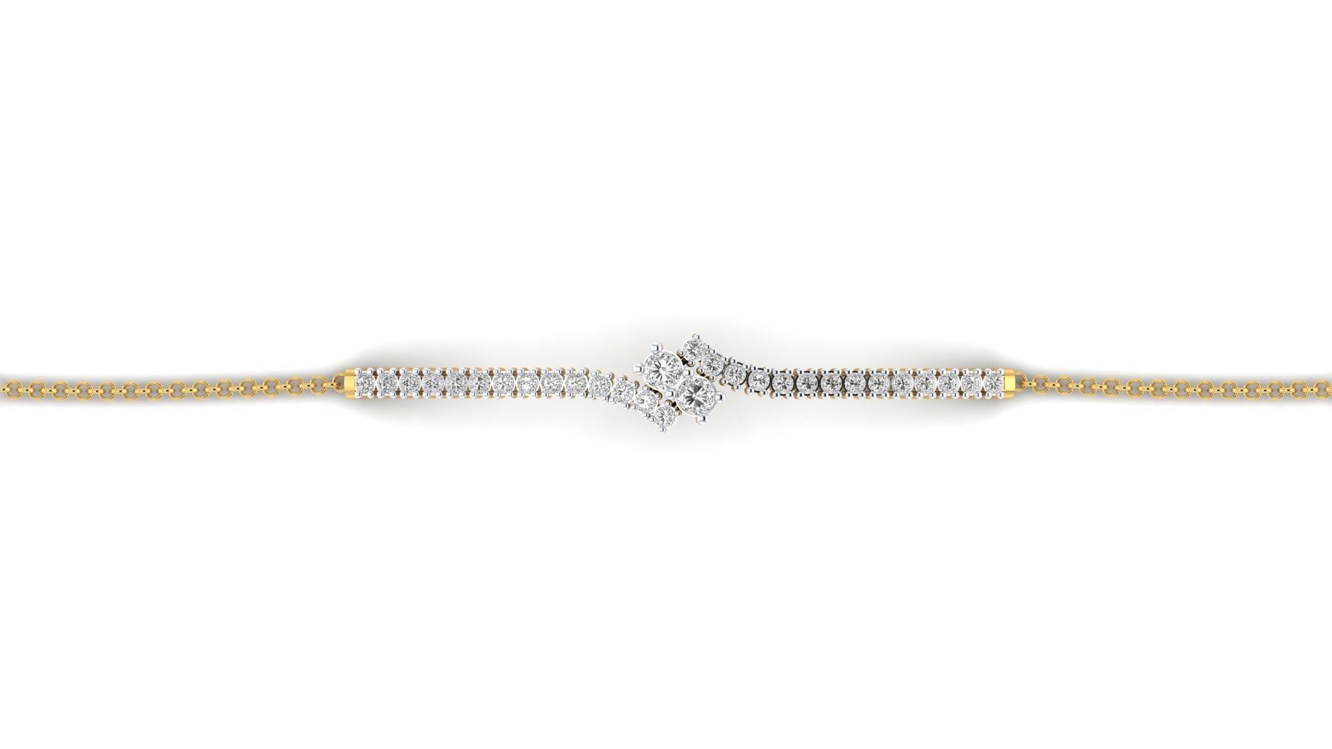 Women bracelet 3dm stl render detail 3D print model_17