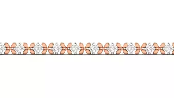 Women bracelet 3dm stl render detail 3D print model