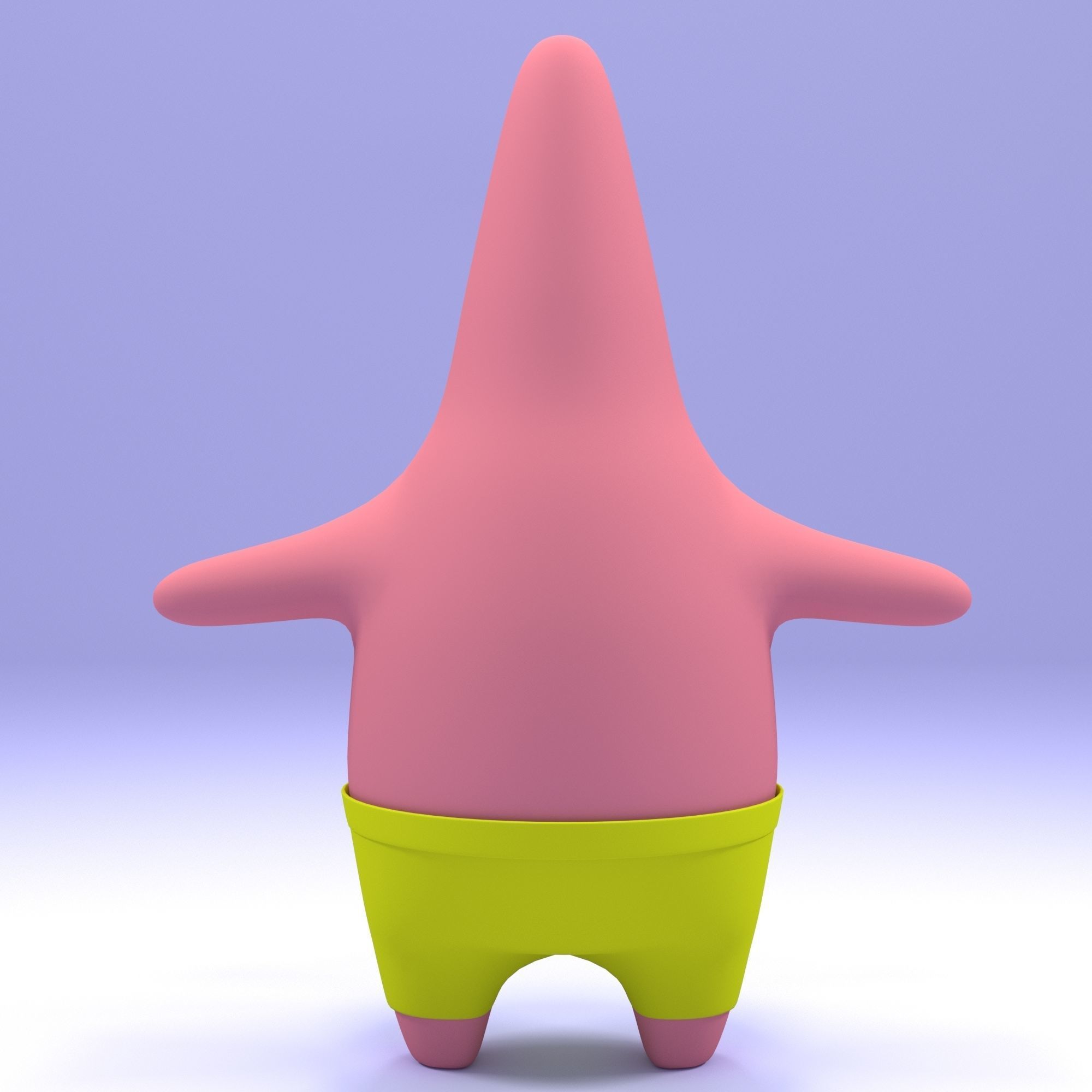 Patrick star - Spoongebob 3D model_2