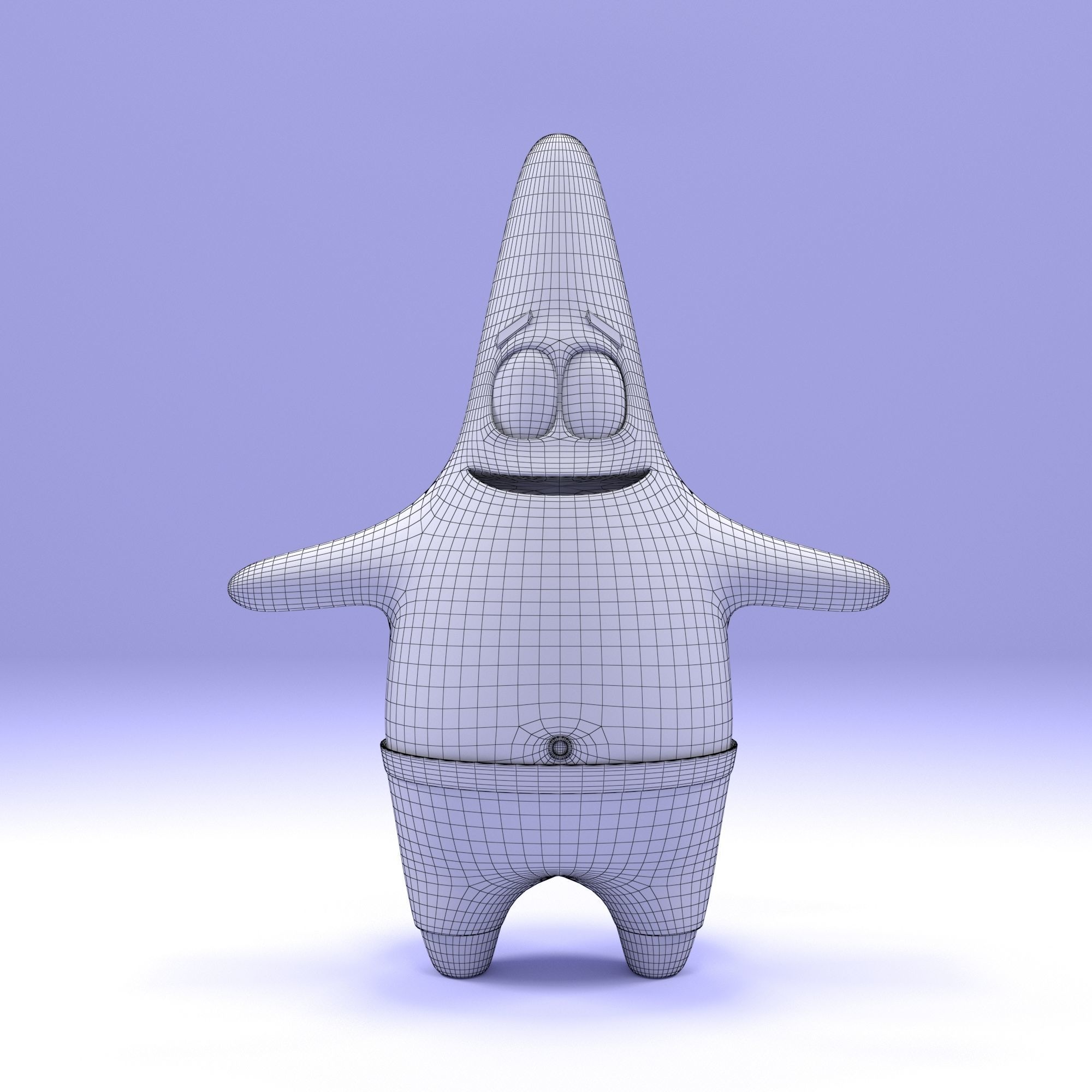 Patrick star - Spoongebob 3D model_6