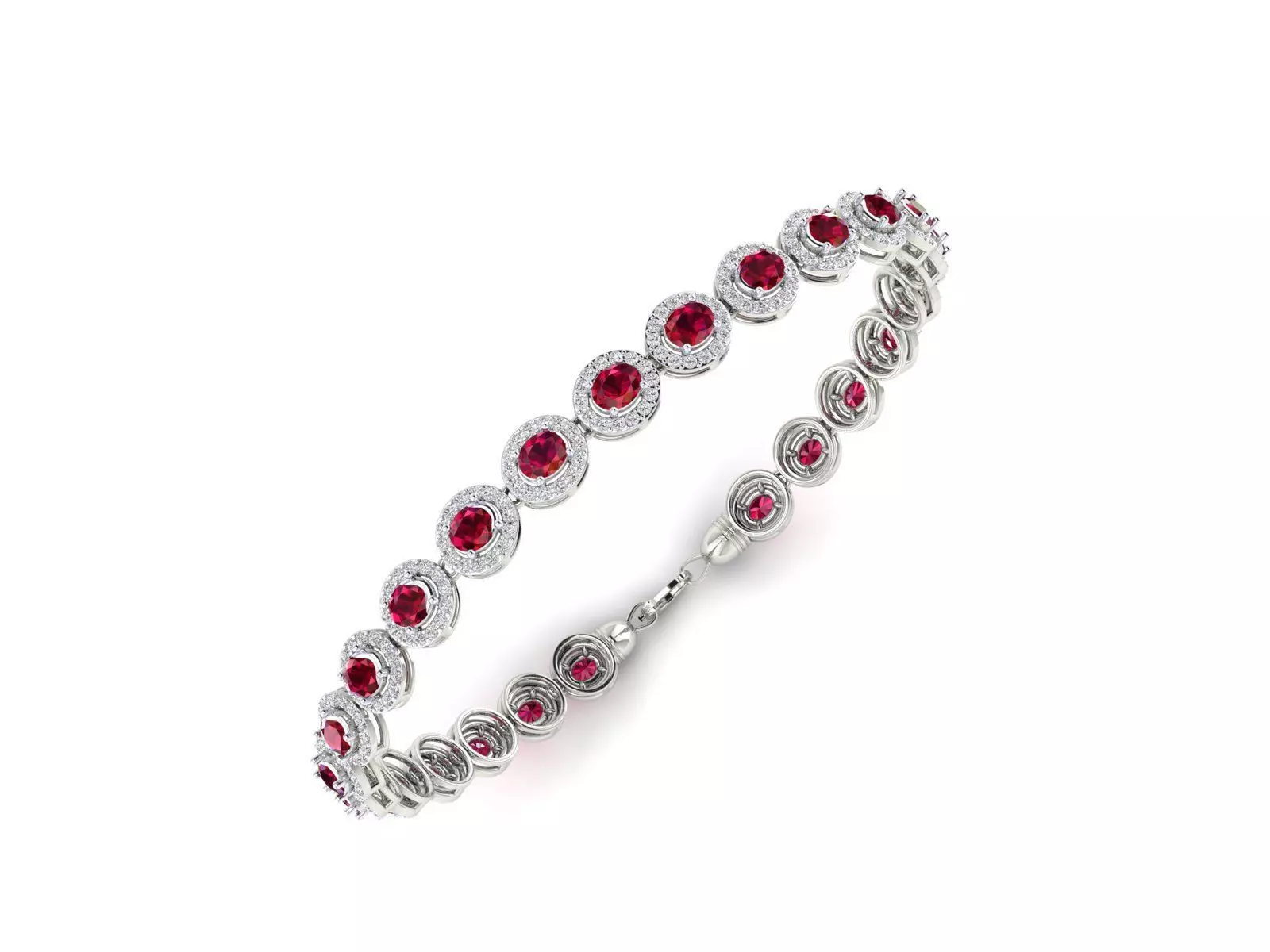 Women bracelet 3dm stl render detail 3D print model