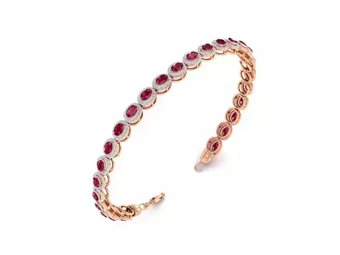 Women bracelet 3dm stl render detail 3D print model
