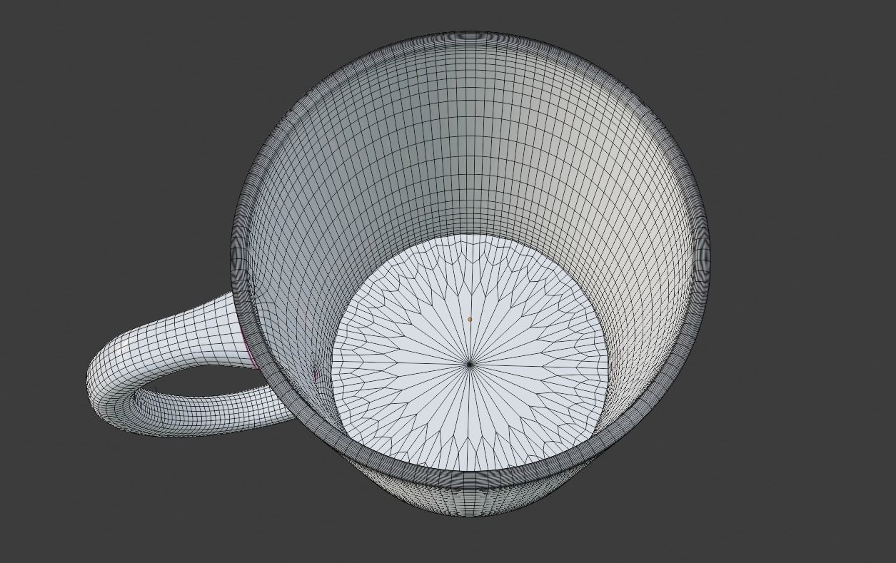 White Mug 3d Model Free 3D model_4