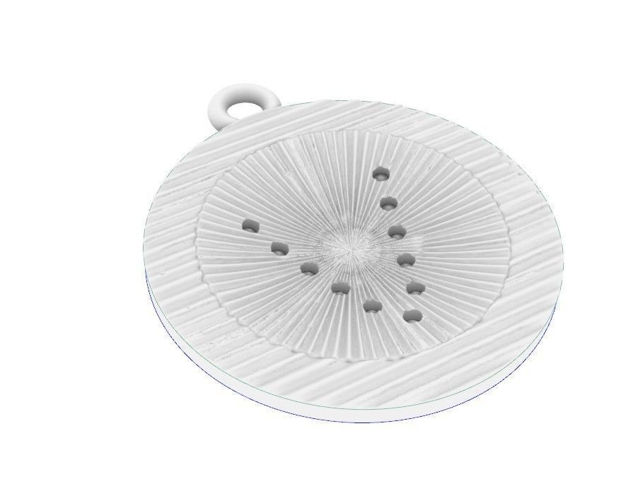 Model 399 Alphabets Necklace  The Letter V Camber And Texture 3D print model_13