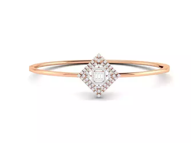 Women bracelet 3dm stl render detail