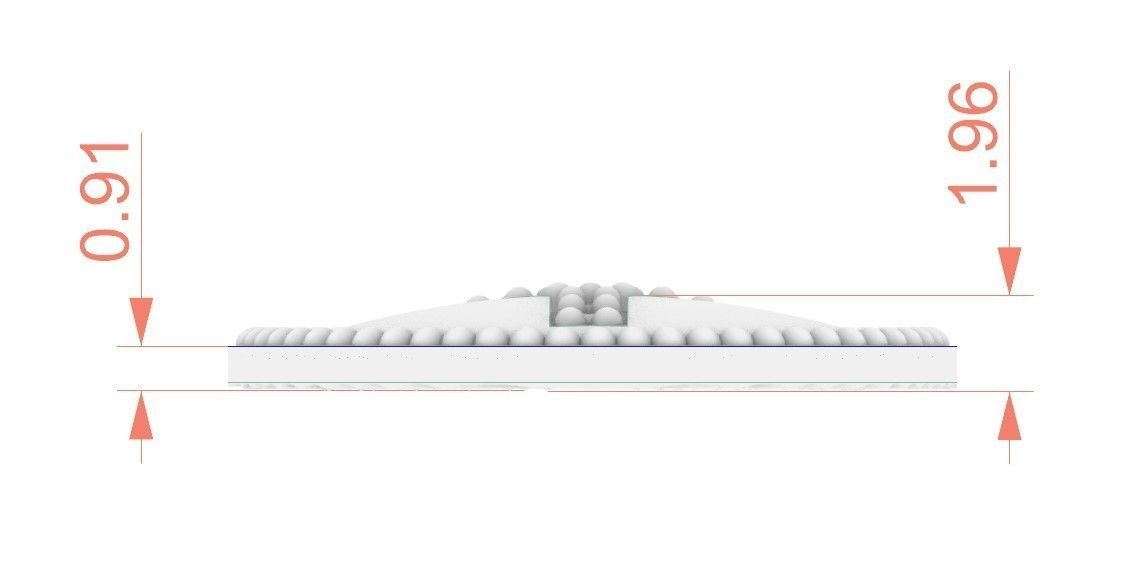 Model 402 Alphabets Necklace  The Letter Y Camber And Texture 3D print model_9