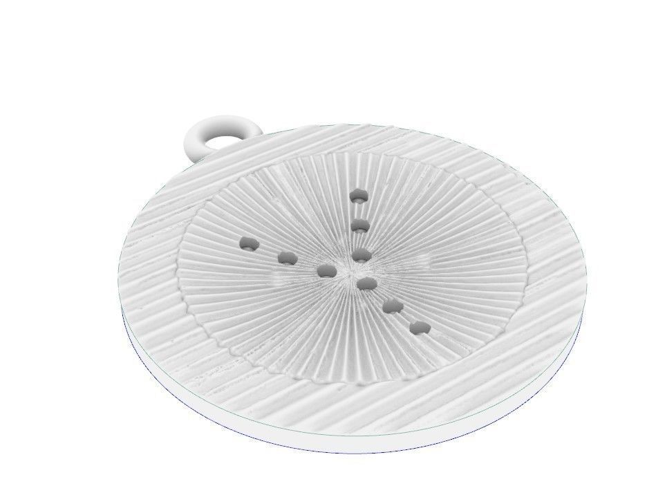 Model 402 Alphabets Necklace  The Letter Y Camber And Texture 3D print model_12