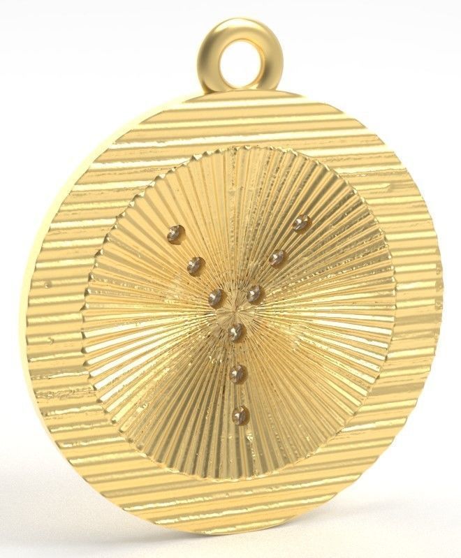 Model 402 Alphabets Necklace  The Letter Y Camber And Texture 3D print model_1