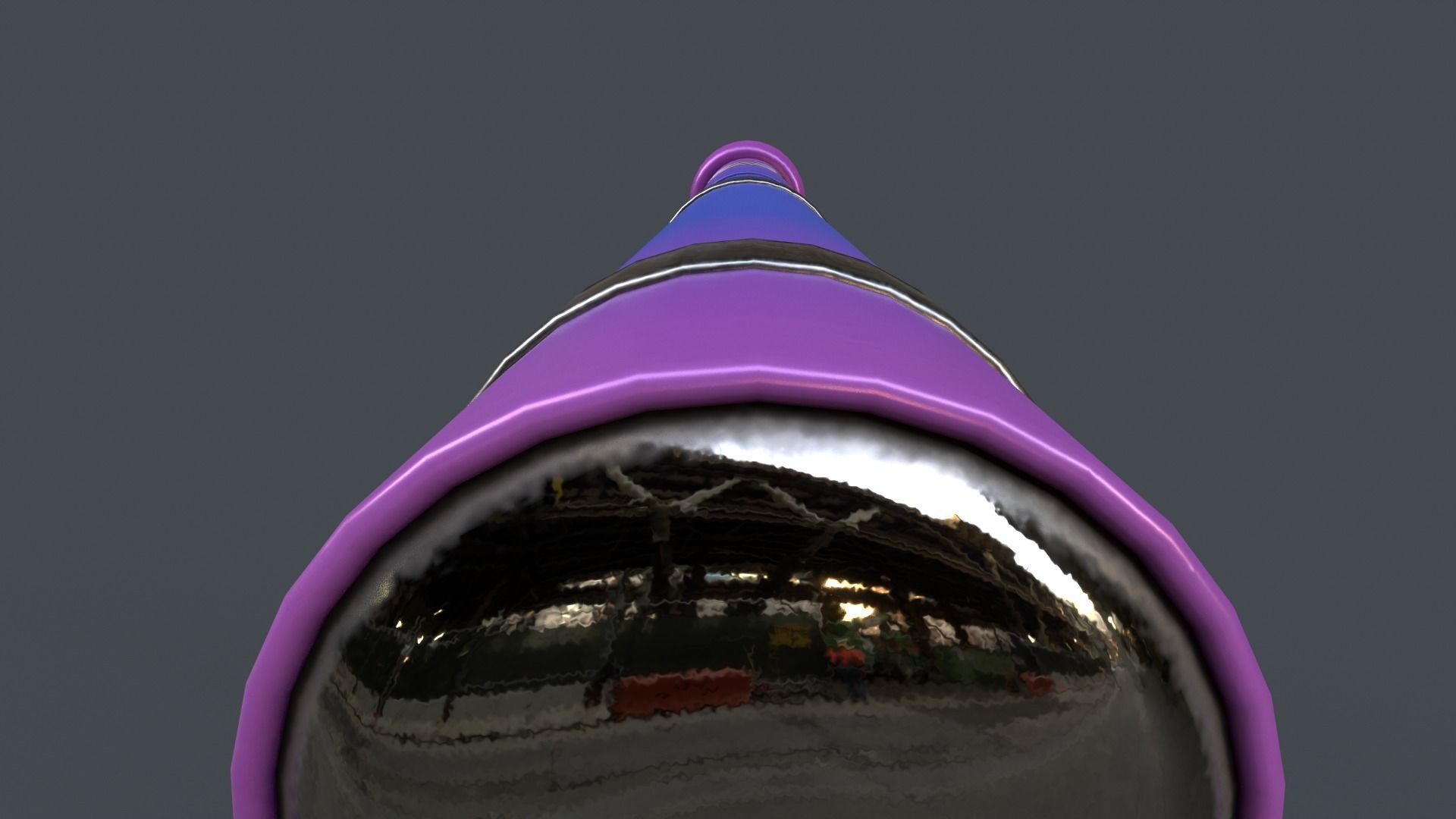 Stylized Telescope V1 - 03 Low-poly 3D model_7