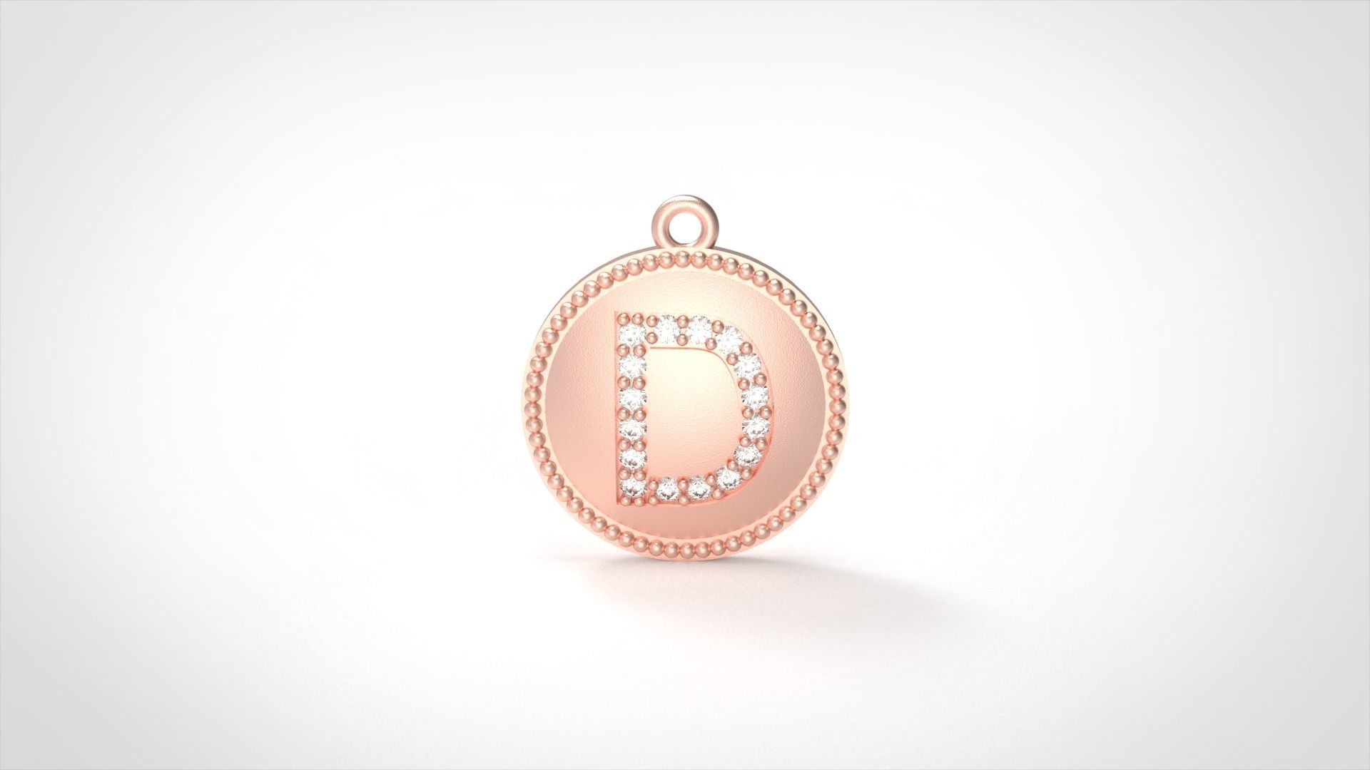 Alphabets Necklace  The Letter Camber And Texture Collection _11