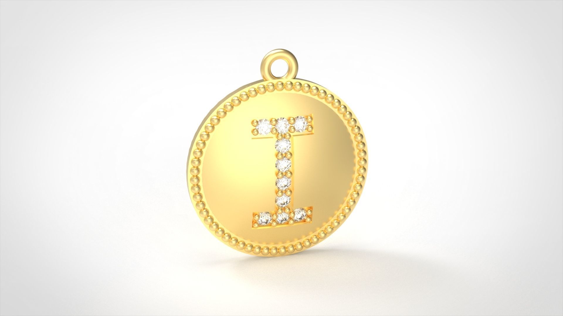 Alphabets Necklace  The Letter Camber And Texture Collection _21