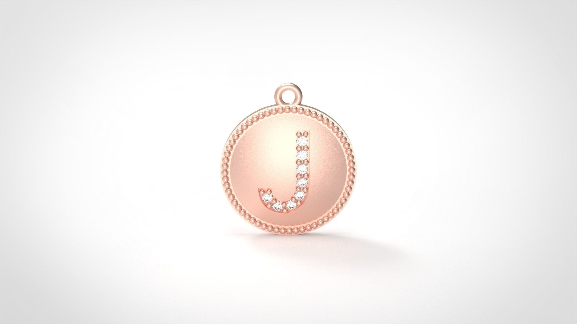 Alphabets Necklace  The Letter Camber And Texture Collection _23