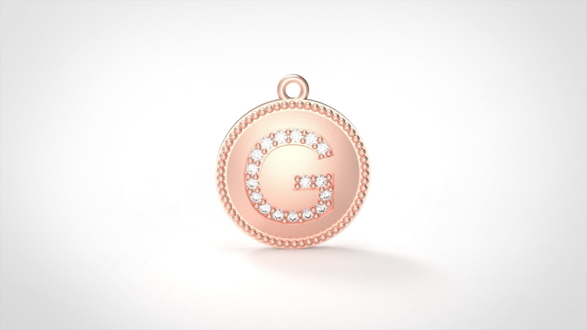 Alphabets Necklace  The Letter Camber And Texture Collection _17