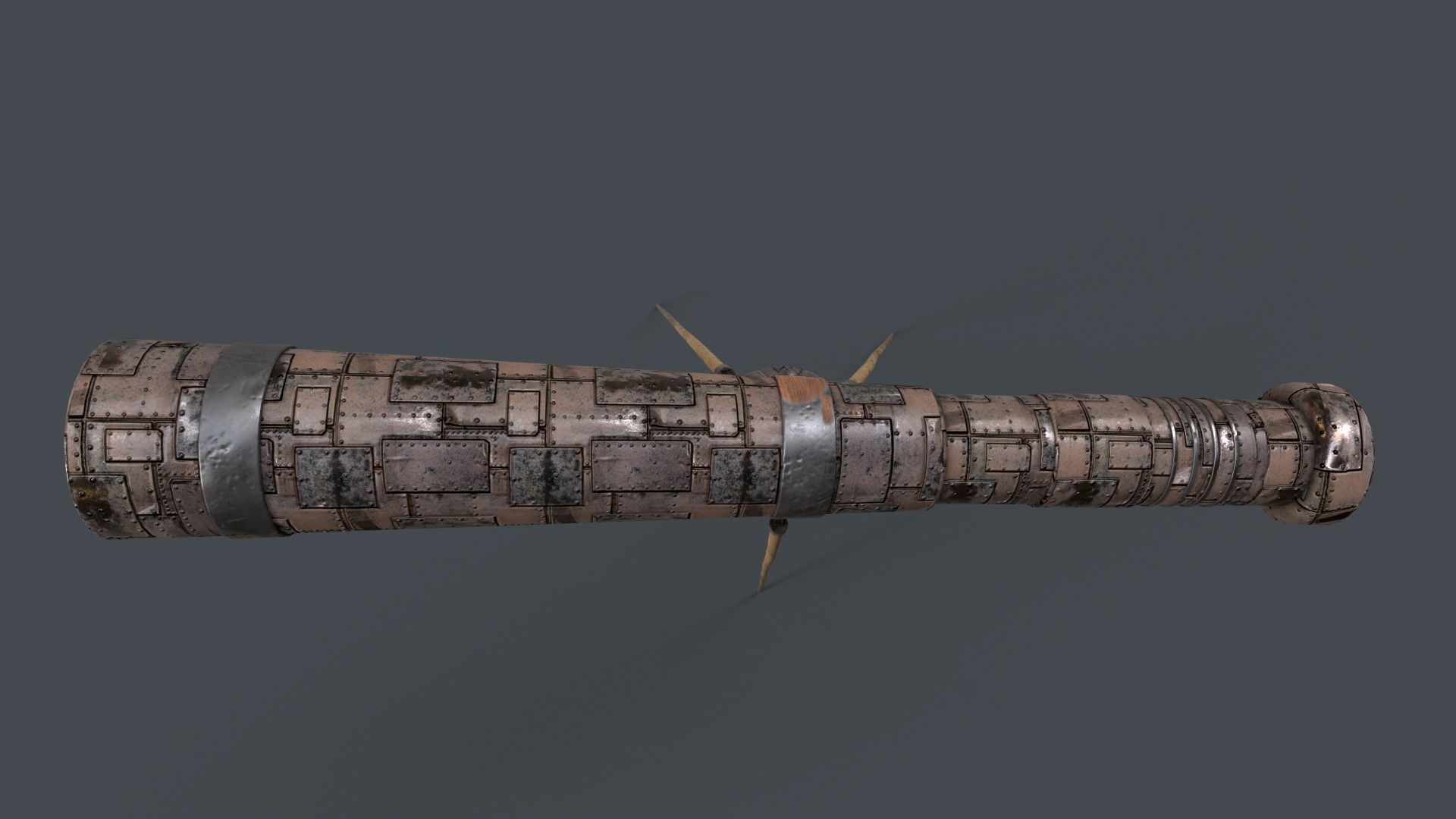 Stylized Telescope V1 - 04 Low-poly 3D model_5