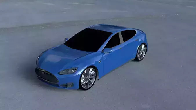 Tesla Model S P85 HDRI