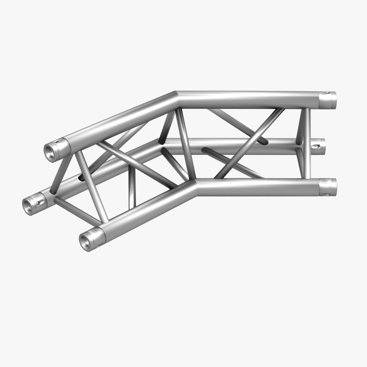 Trusses Square Triangular Beam Bundle Collection 129 PCS Modular 3D model_48