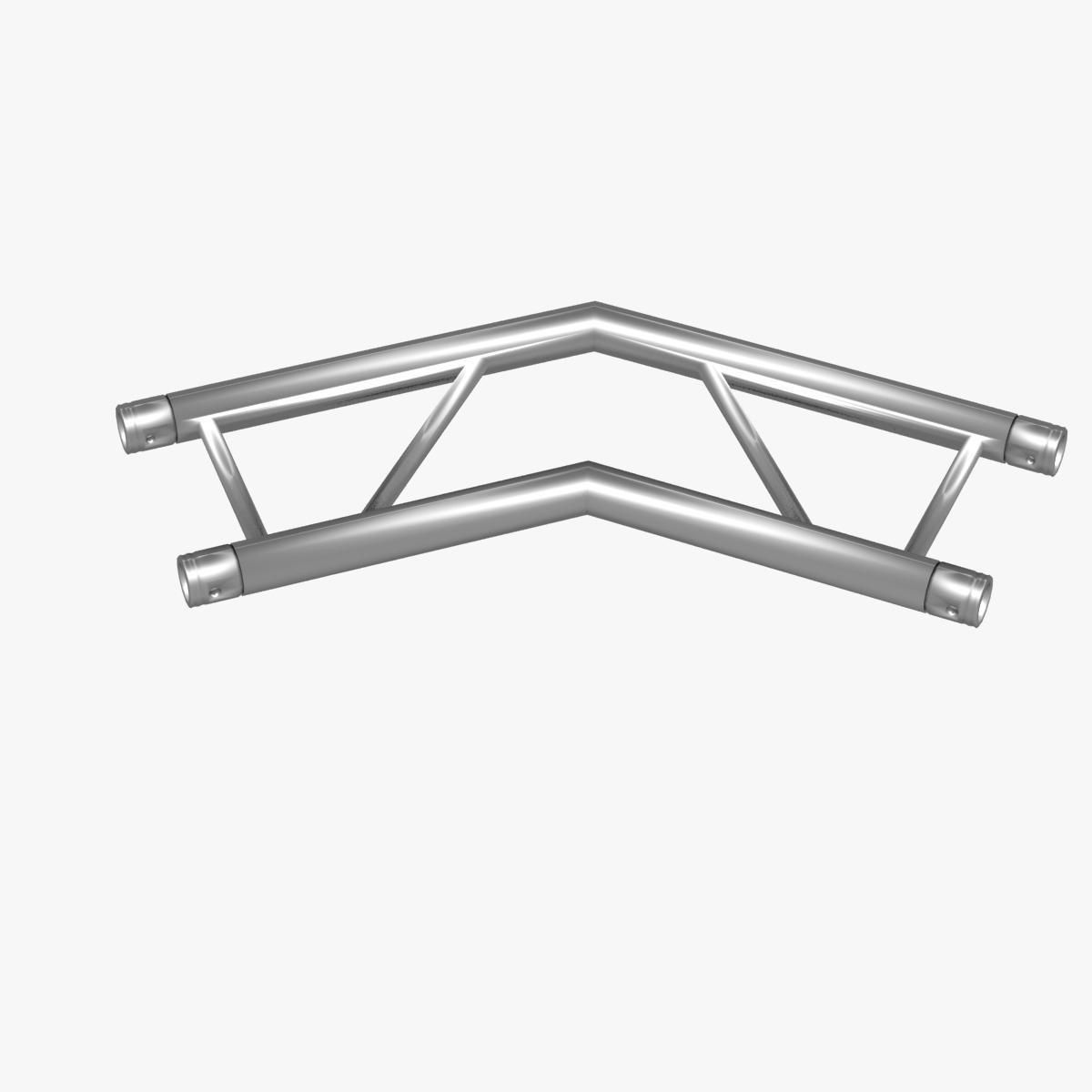 Trusses Square Triangular Beam Bundle Collection 129 PCS Modular 3D model_83