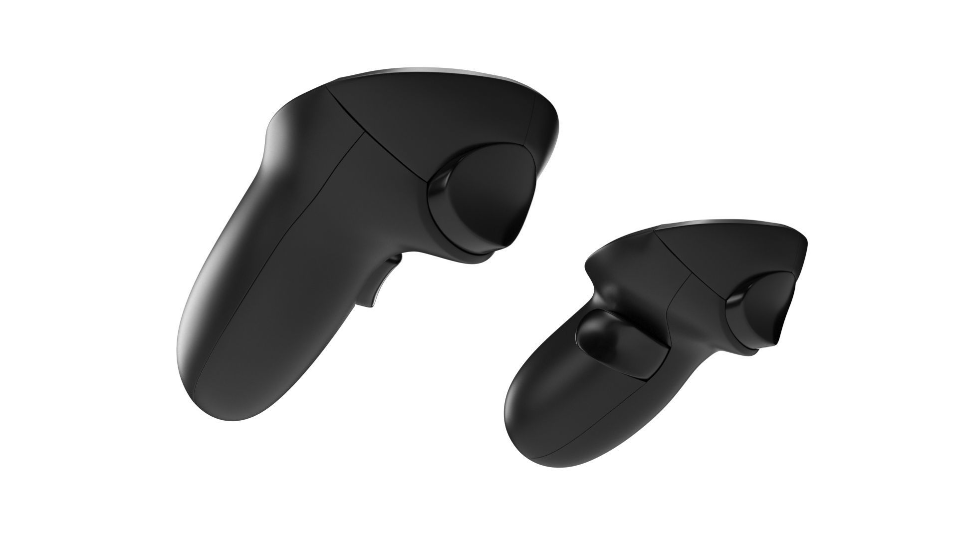 Generic VR Controllers 3D model_7