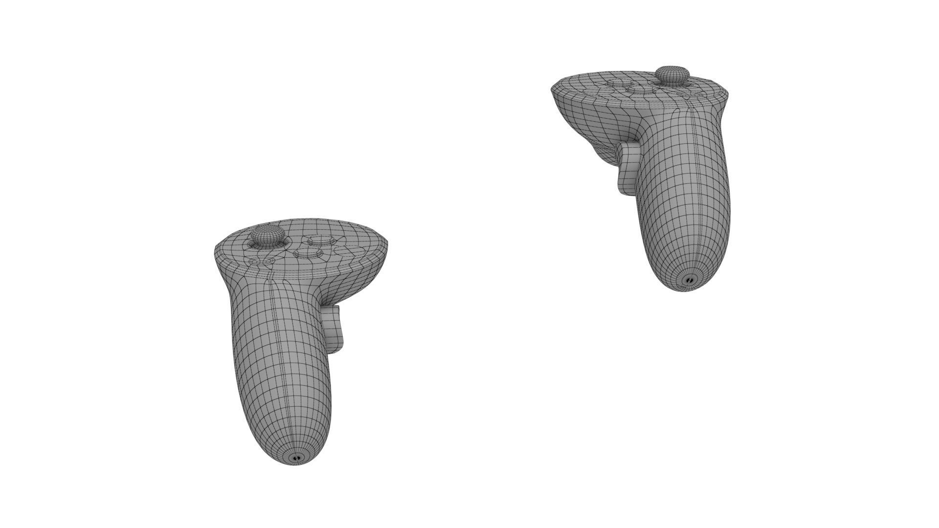Generic VR Controllers 3D model_19