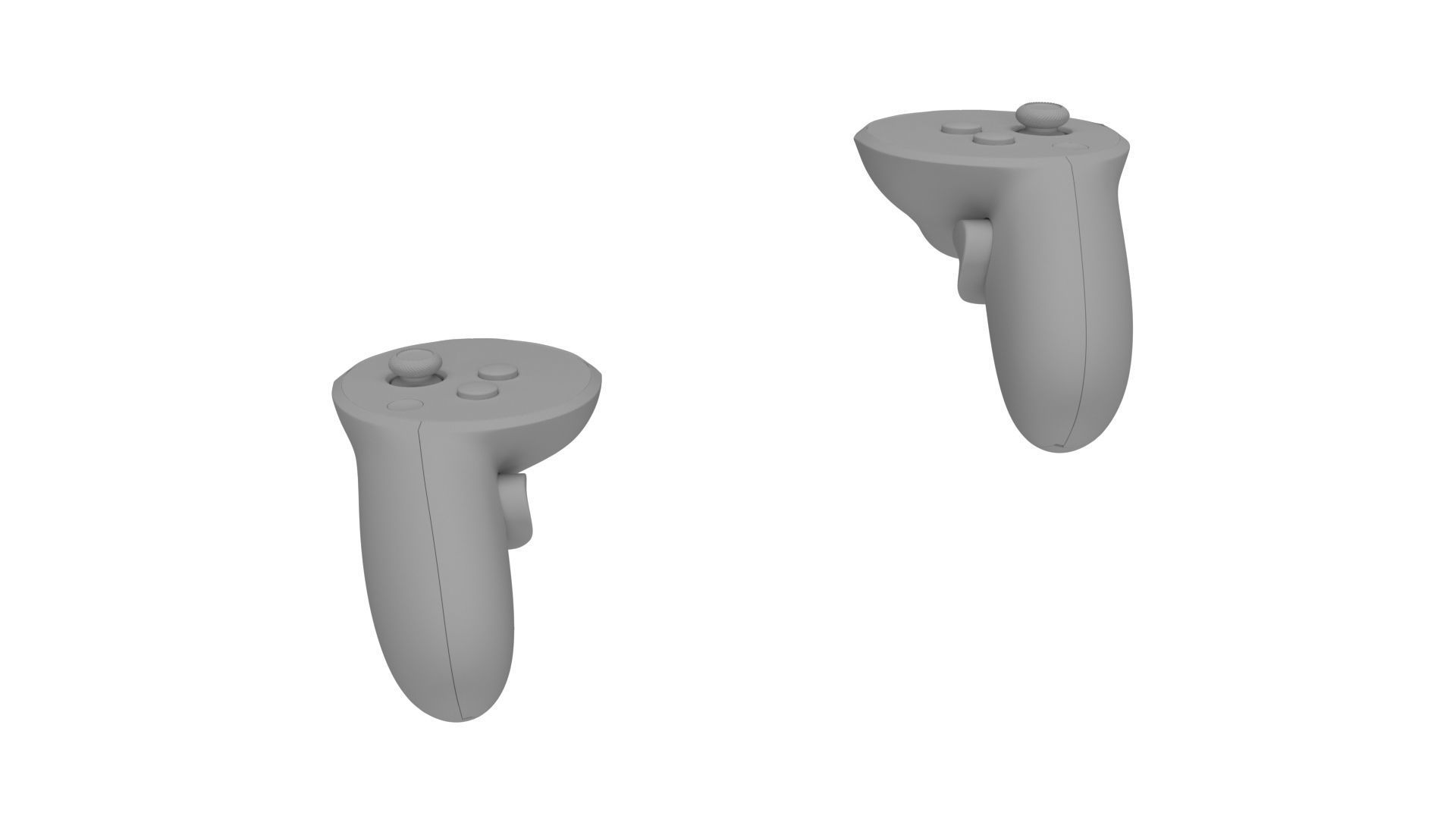 Generic VR Controllers 3D model_18