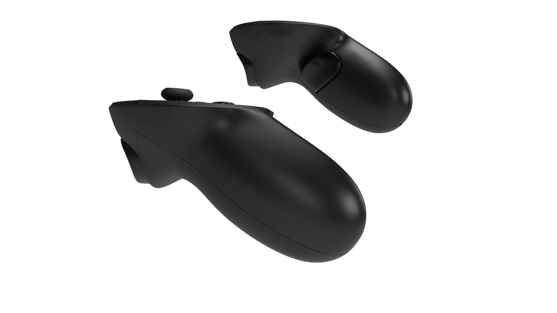 Generic VR Controllers 3D model_10