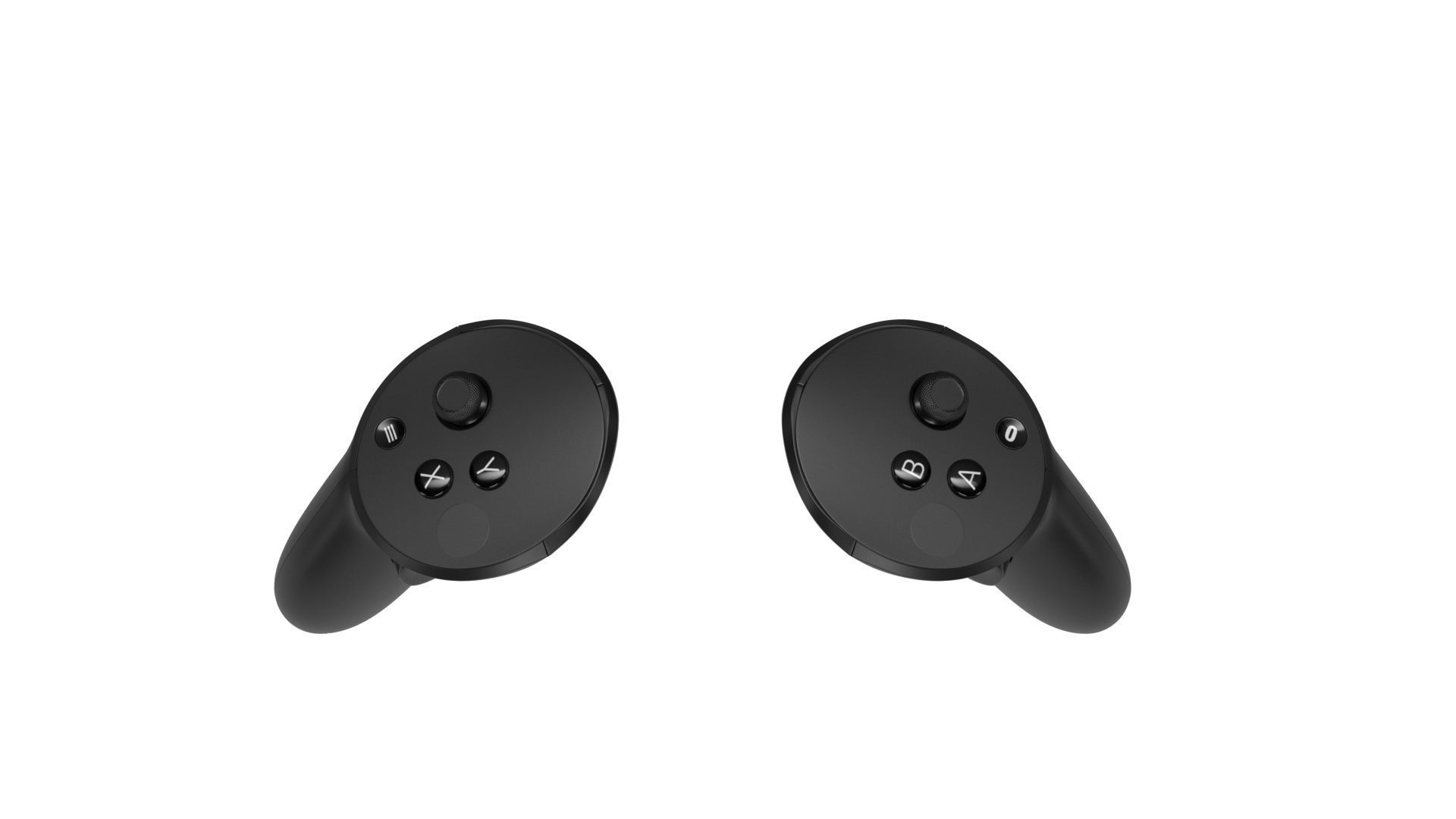 Generic VR Controllers 3D model_4
