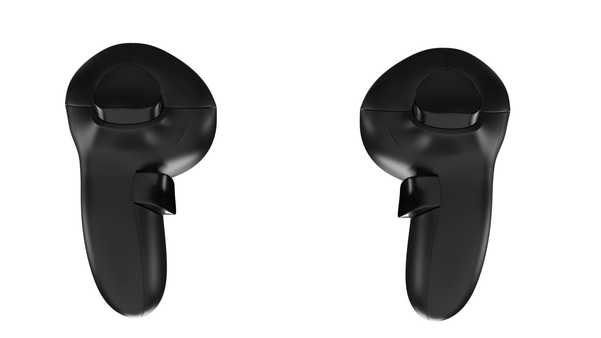 Generic VR Controllers 3D model_6
