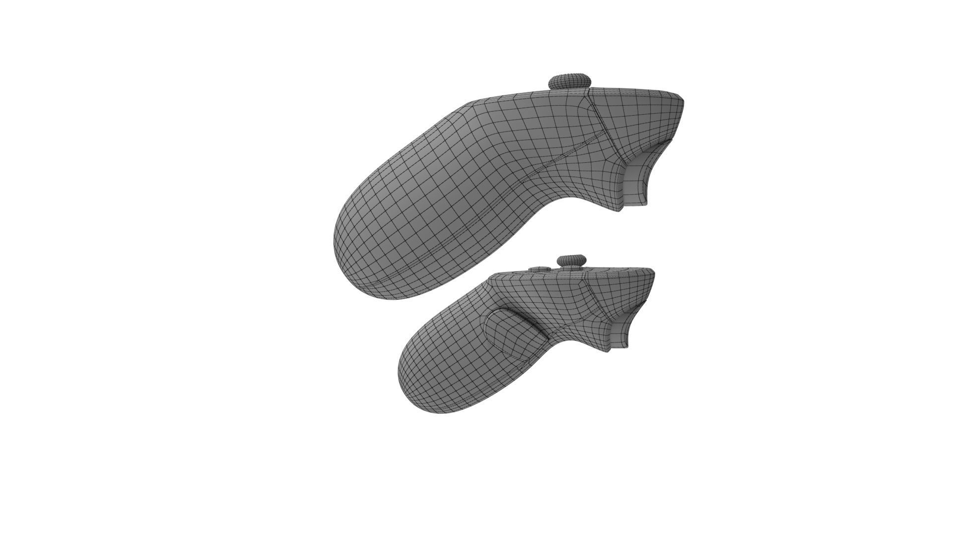 Generic VR Controllers 3D model_17