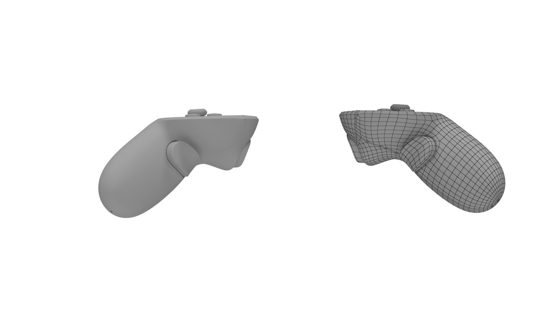 Generic VR Controllers 3D model_21