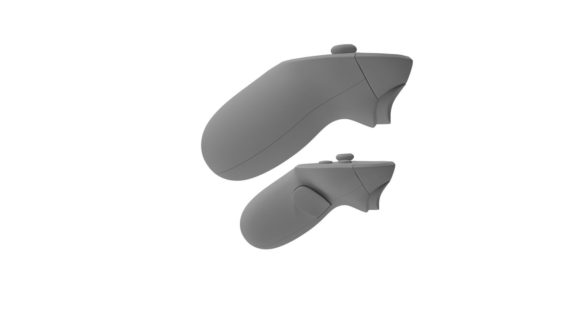 Generic VR Controllers 3D model_16