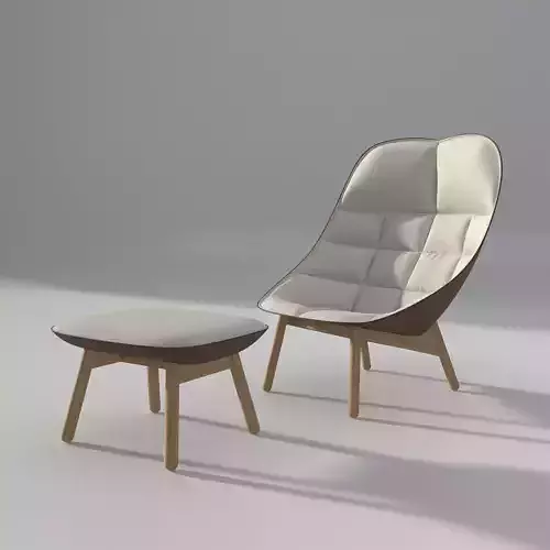 UCHIWA LOUNGE CHAIR