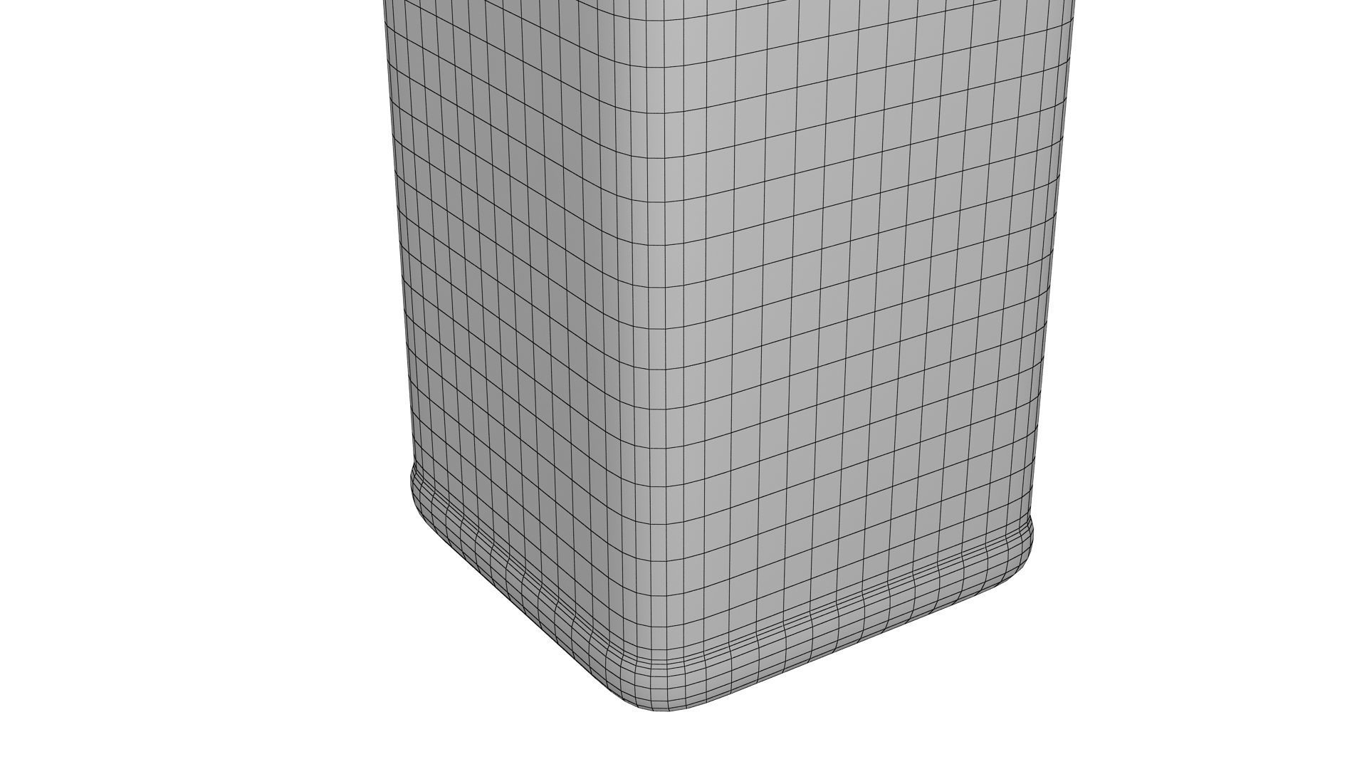 Plastic container blue 06 3D model | CGTrader
