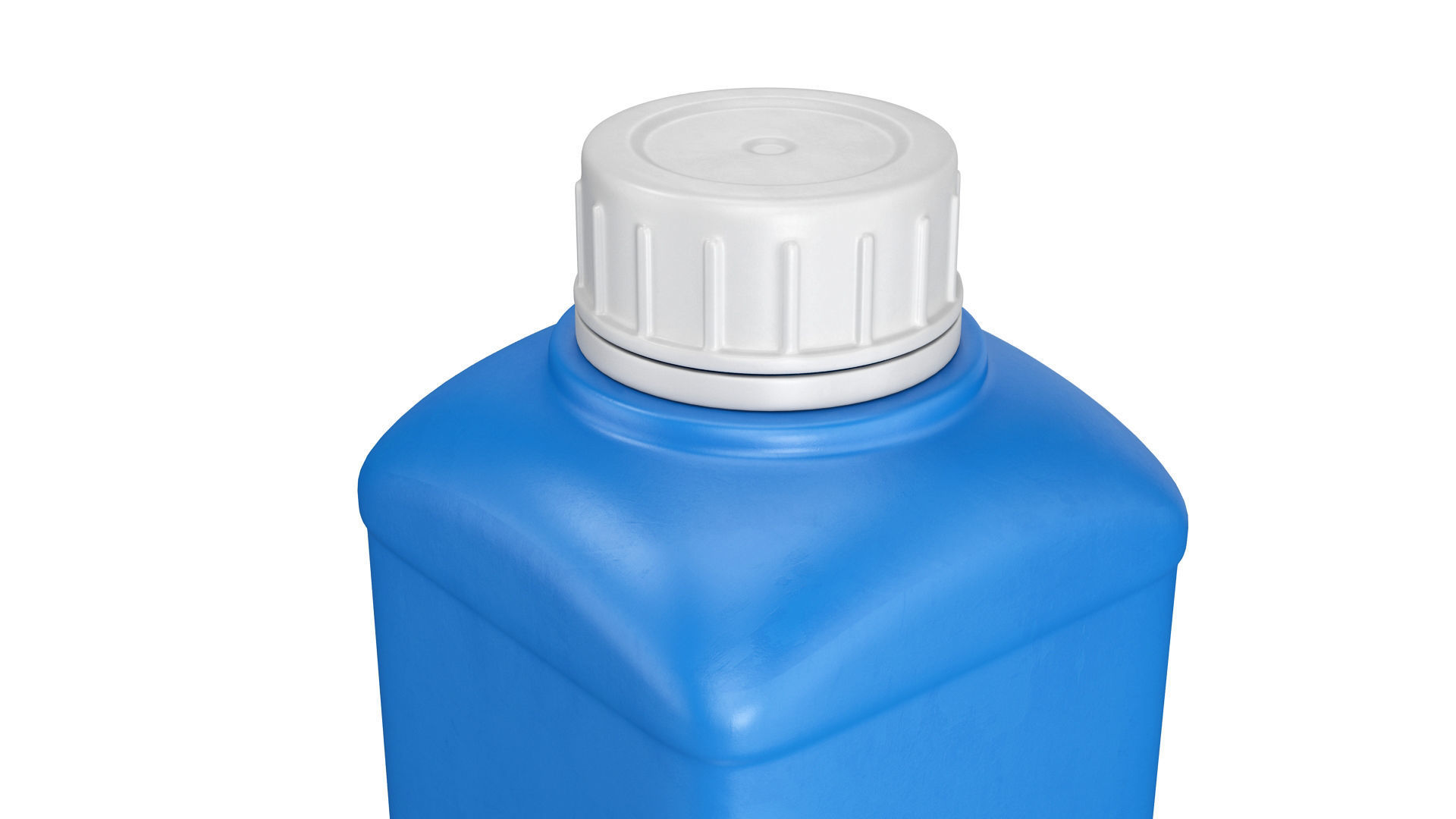 Plastic container blue 06 3D model | CGTrader