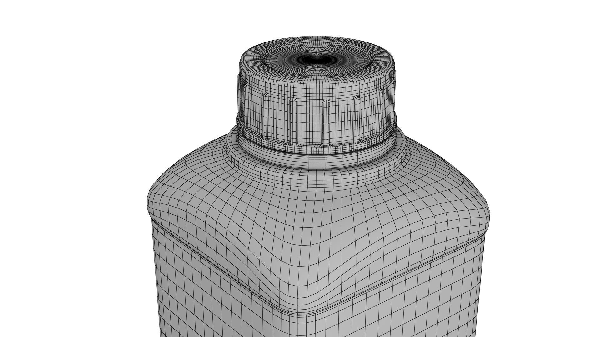 Plastic container blue 06 3D model | CGTrader