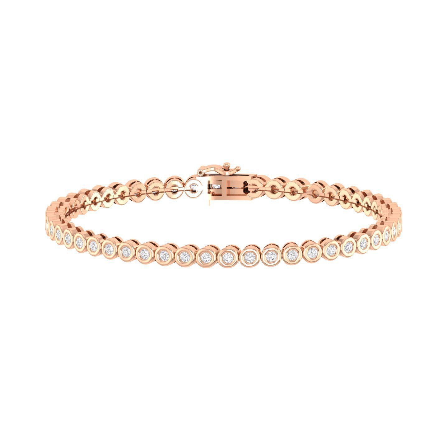 Women bracelet 3dm stl render detail