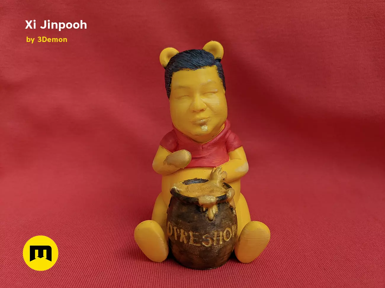 Xi Jinpooh Commercial License 3D print model