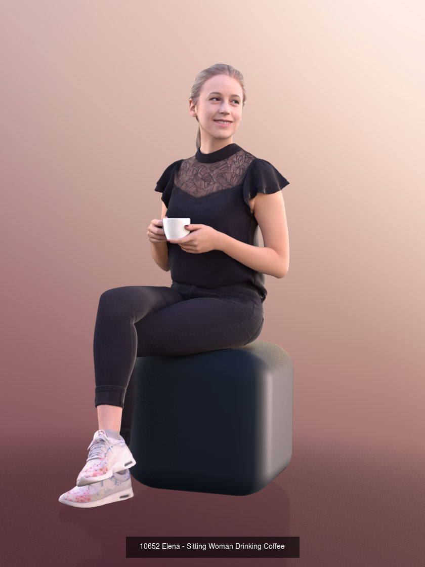 1021 - Cafe Bundle 02 3D Model Collection_25