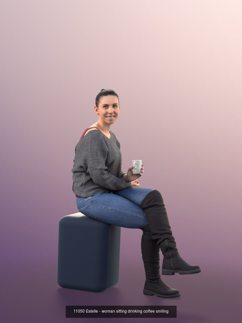 1021 - Cafe Bundle 02 3D Model Collection_21