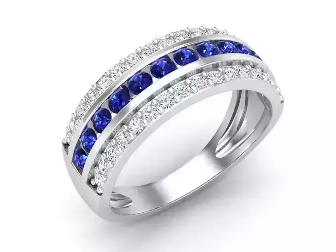 Diamond jewelry ring for woman