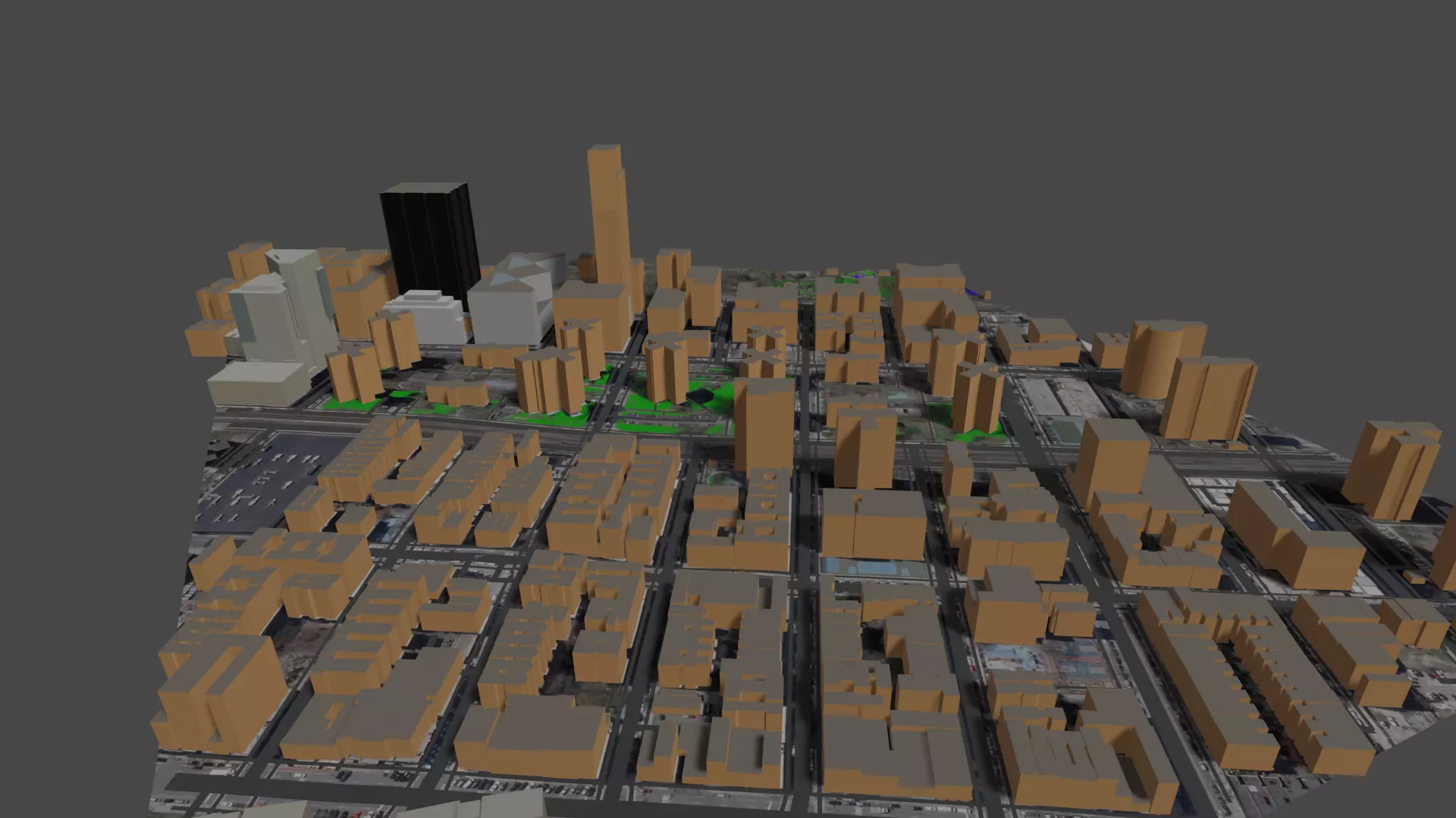 city manhatten 3D model_0
