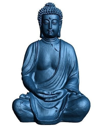 Buddha statue 3 3D print model